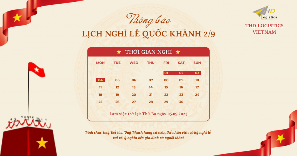 ThÔng BÁo NghỈ LỄ QuỐc KhÁnh 2.9